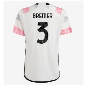 Maillot de foot Juventus Gleison Bremer #3 Extérieur 2023-24 Manches Courte